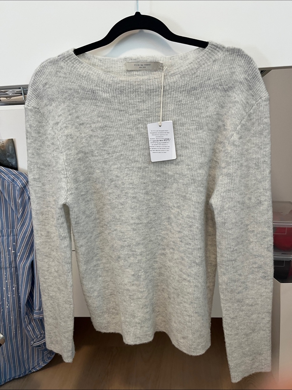7115 by SZEKI Extra Fine Merino Wool Sweater L